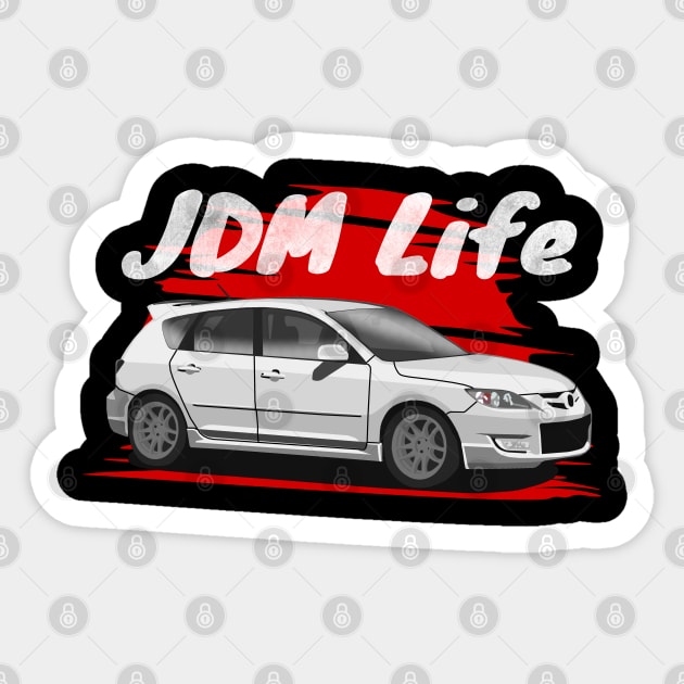 Mazda 3 MPS JDM Life Sticker by Rebellion Store